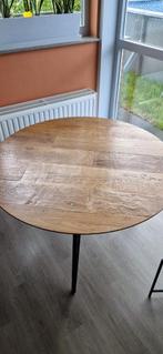 Ronde eettafel (120 cm), 100 à 150 cm, 100 à 150 cm, Rond, Autres essences de bois