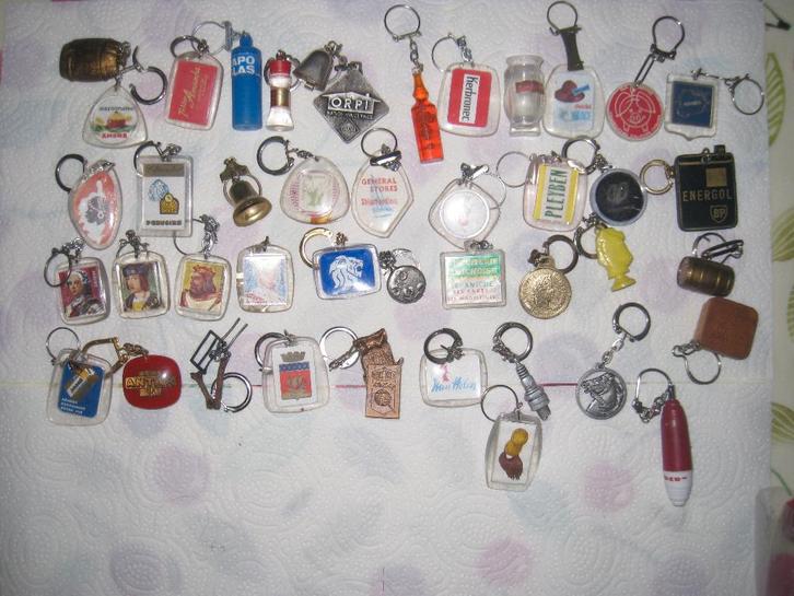 lot porte cle annee 60, Collections, Porte-clés, Utilisé, Autres types, Envoi
