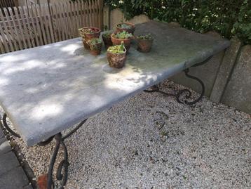 Tuintafel, Enlèvement, Utilisé, Rectangulaire, Métal