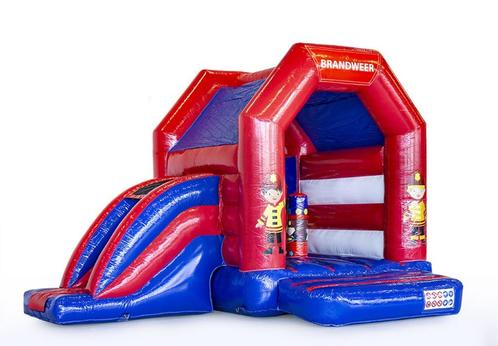 Te koop Springkussen Midi Multifun Brandweer, Hobby en Vrije tijd, Feestartikelen | Verhuur, Nieuw, Ophalen
