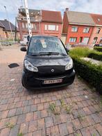 Smart Fortwo Cabrio 0.7 Turbo  a vendre probelem boite auto, Auto's, Smart, Euro 5, Stof, Zwart, Cabriolet
