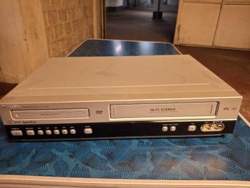 lecteur combi dvd - cassettes vidéo