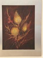 Schilderij distels van Florent Smet, Ophalen