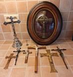 Religieuze voorwerpen kruisen kruis, Antiek en Kunst, Ophalen