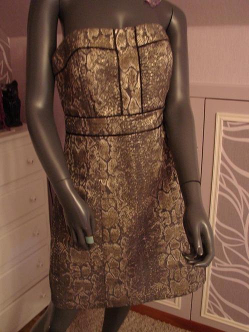 merk feestkleding jonge dame maat 38, Kleding | Dames, Jurken, Zo goed als nieuw, Maat 38/40 (M), Overige kleuren, Boven de knie