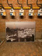 Schilderij van Parijs - Zwart-Wit Foto van de Eiffeltoren, Huis en Inrichting, Ophalen, Gebruikt, Schilderij