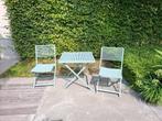 Leuke bistroset, Tuin en Terras, Aluminium, Zo goed als nieuw, Tuinset, Eettafel