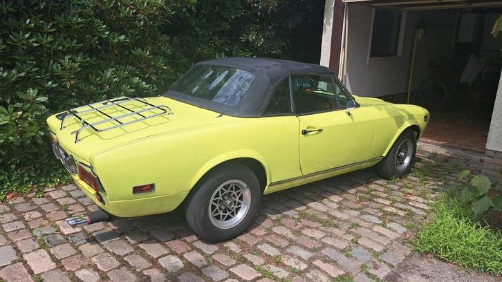 Fiat 124 sport spider in originele Pagode geel, Auto's, Oldtimers, Particulier, Fiat, Ophalen