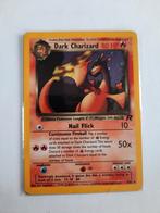 Dark charizard team rocket holo, Ophalen of Verzenden, Zo goed als nieuw, Booster