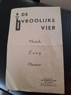 Antieke uitgave “De Vroolijke Vier” Assebroek-Brugge., Antiek en Kunst, Ophalen of Verzenden