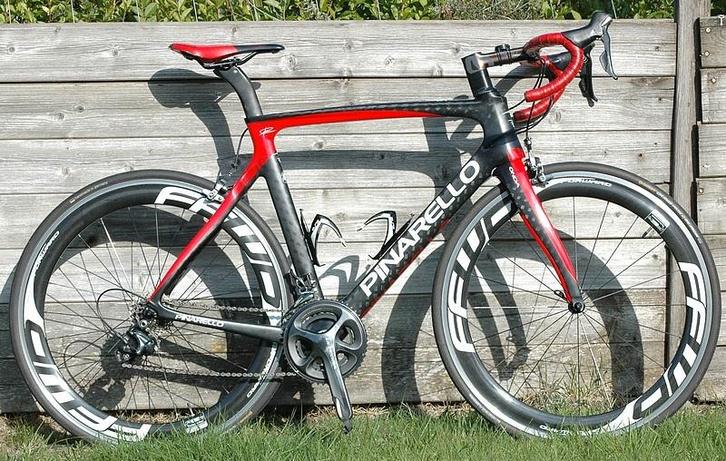 PINARELLO Gan, topstaat, 11sp. Ultegra m/z wielen, 56., Fietsen en Brommers, Fietsonderdelen, Zo goed als nieuw, Racefiets, Ophalen