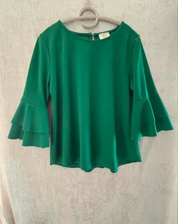 Groene blouse van Terra di Siena beschikbaar voor biedingen