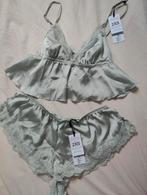 Lingerieset van satijnen pyjama, korte broek met tanktop, Primark, Ophalen, Nieuw, Maat 34 (XS) of kleiner