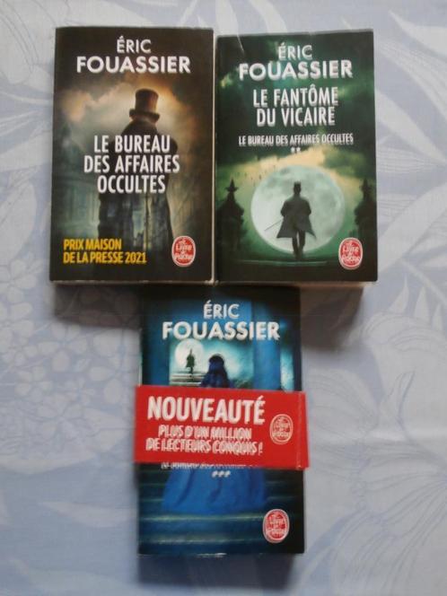 Le bureau des affaires occultes d' Eric Fouassier (3 volumes, Livres, Thrillers, Utilisé, Europe autre, Envoi