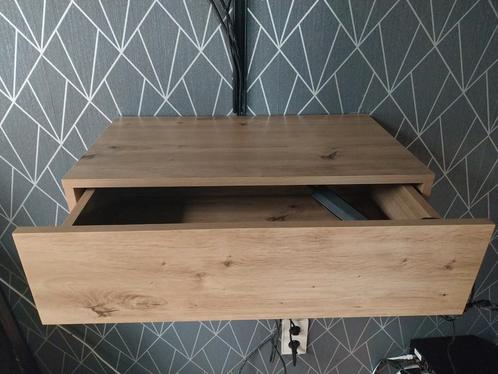 Meuble TV avec éclairages LED chêne artisanal 60x35x15,5 cm, Huis en Inrichting, Kasten |Televisiemeubels, Nieuw, Eikenhout, Ophalen