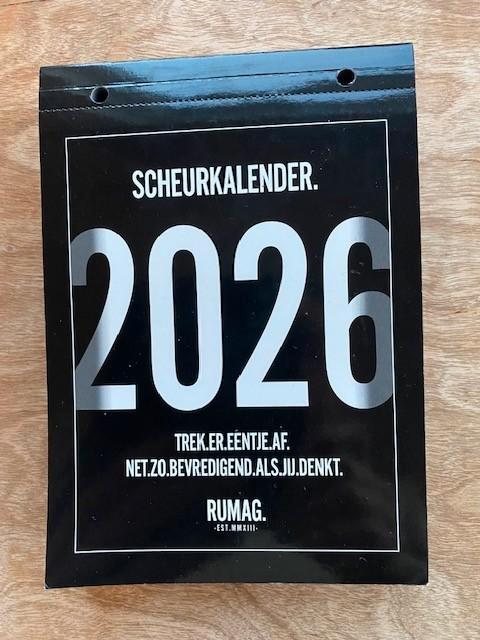 scheurkalender rumag 2026, Diversen, Kalenders, Nieuw, Dagkalender, Ophalen