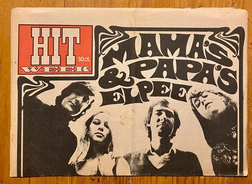 HITWEEK - 1966 Magazine hebdomadaire POP MUSIC, Livres, Journaux & Revues, Comme neuf, Autres types, Envoi