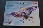 Silhouet puzzel Orca 750 stuks 110 x 56 cm, Ophalen of Verzenden, 500 t/m 1500 stukjes, Gebruikt, Legpuzzel