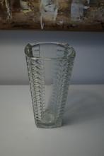 Vaas glas art-deco, perfecte staat, hoogte 20 cm, Ophalen