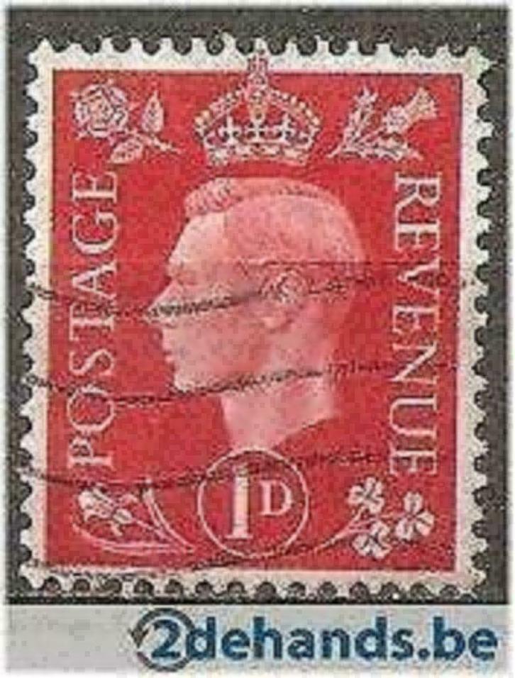 Groot-Brittannie 1937-1947 - Yvert 210A - Koning George (ST), Postzegels en Munten, Postzegels | Europa | UK, Gestempeld, Verzenden