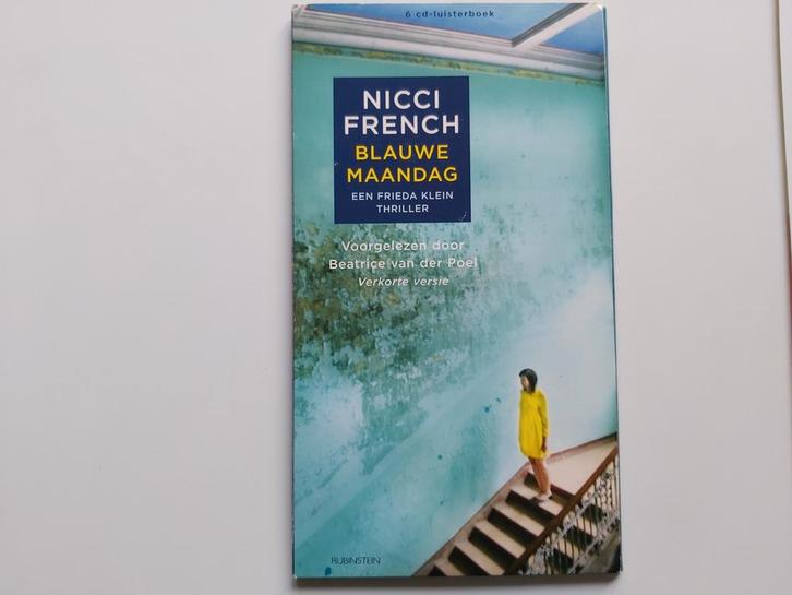 Nicci French - Blauwe maandag - 6 cd's, Boeken, Luisterboeken, Kind, Ophalen of Verzenden