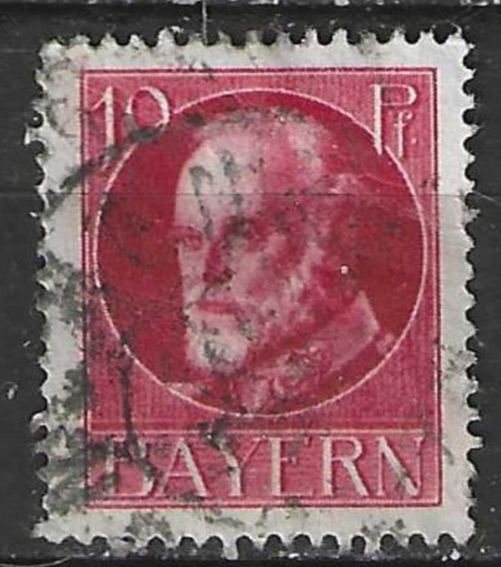 Bayern 1911 - Yvert 40 - Prins-Regent Luitpold - 10 p. (ST), Postzegels en Munten, Postzegels | Europa | Duitsland, Verzenden