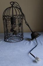 Lanterne cage oiseaux Massive lustre, Maison & Meubles, Lampes | Suspensions, Enlèvement, Utilisé, Moins de 50 cm, Fer forger