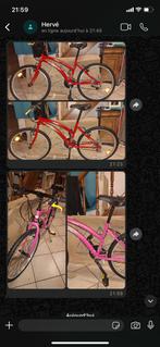 Vélo 24 pouces fille et garçon, Vélos & Vélomoteurs, Vitesses, 24 pouces, Comme neuf, Enlèvement