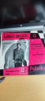 Georges Brassens vinylplaat 33 toeren, nr. 1, Ophalen of Verzenden, Gebruikt