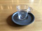 Nespresso View espresso 2 tas met ondertas in geschenkdoos, Nieuw, Ophalen of Verzenden, Glas, Overige stijlen