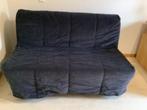 2 zits slaapbank, Huis en Inrichting, Slaapkamer | Slaapbanken, Ophalen, Gebruikt, Blauw