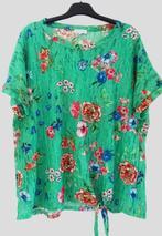 Jolie blouse Bel Bo XXXL, 63 cm aisselle à aisselle, Chemise ou Top, Vert, Porté, Bel & Bo