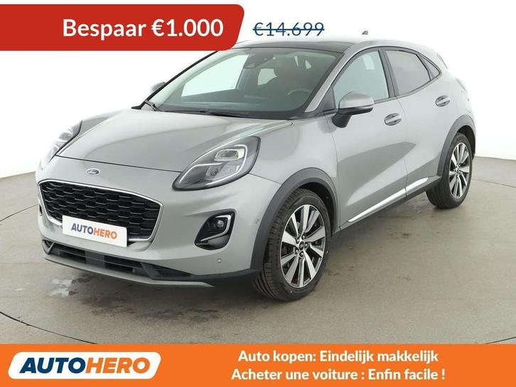 Ford Puma 1.0 EcoBoost Titanium X, Autos, Ford, Achat, Puma, ABS, Caméra de recul, Régulateur de distance, Airbags, Air conditionné