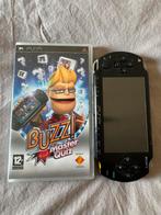 Sony PSP + Spel Buzz! Master Quiz, Ophalen, Zo goed als nieuw, PSP