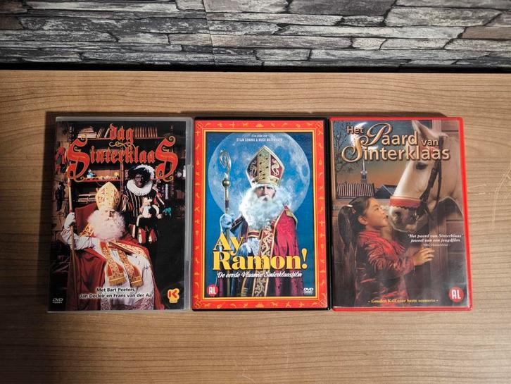 3 dvd's met Jan Decleir (Sinterklaas) en Bart Peeters.

D, CD & DVD, Vinyles | Hardrock & Metal, Enlèvement ou Envoi