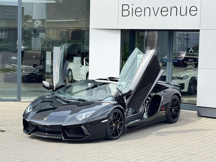 Lamborghini Aventador 6.5i V12 LP700-4*CARBON*LIFT*CAMERA AR, Auto's, Lamborghini, Te koop, Aventador, 4x4, ABS, Achteruitrijcamera