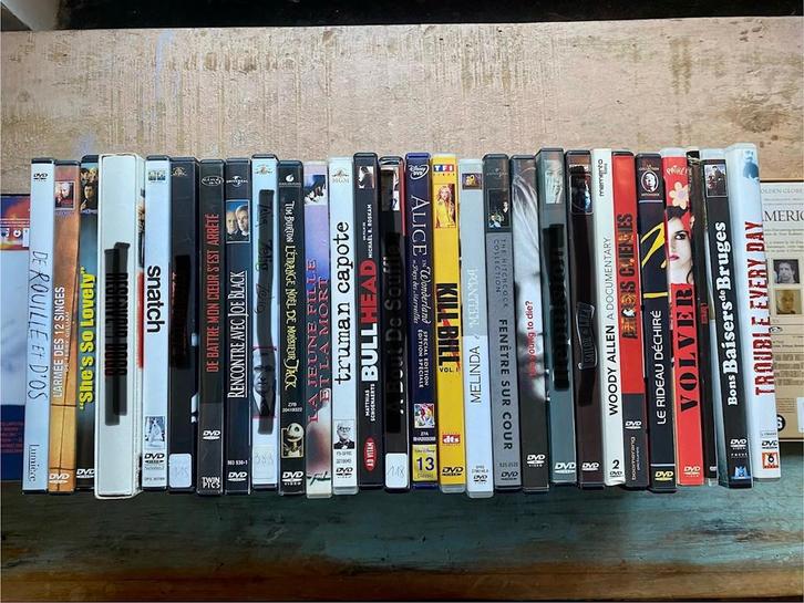 lot de 89 DVD, Cd's en Dvd's, Dvd's | Overige Dvd's, Zo goed als nieuw, Ophalen of Verzenden