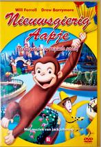 DVD Nieuwsgierig aapje (Curious George), Cd's en Dvd's, Ophalen, Gebruikt, Tekenfilm, Alle leeftijden