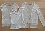 Twinset en topje Manoukian XS, Ophalen of Verzenden, Zo goed als nieuw, Maat 34 (XS) of kleiner, Wit