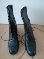 enkellaars met rijgkoord maat 40 retro, Ophalen of Verzenden, Gedragen, Zwart