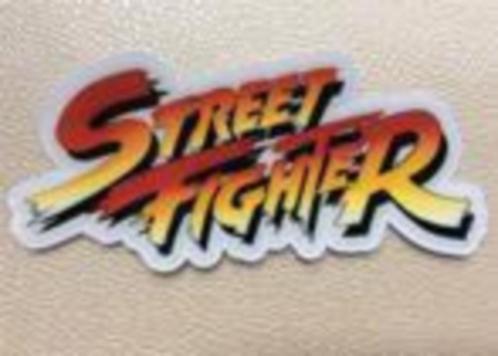 STREET FIGHTER 2 logo Bartop Vinyl Sticker decal, Collections, Cinéma & Télévision, Neuf, Envoi