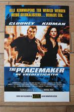 filmaffiche George Clooney The Peacemaker filmposter, Ophalen of Verzenden, A1 t/m A3, Zo goed als nieuw, Rechthoekig Staand