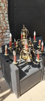 Vintage koper luster, Antiek en Kunst, Antiek | Brons en Koper, Ophalen of Verzenden, Koper