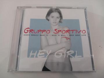 CD Gruppo Sportivo Hey Girl New Wave Pop Rock Années 80, Enlèvement ou Envoi, Comme neuf, Pop rock