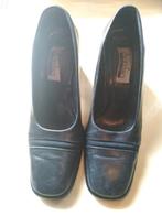 Chaussures noires en cuir véritable pour femmes., Comme neuf, Noir, Enlèvement ou Envoi
