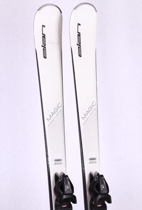 146 158 cm dames ski's ELAN WHITE MAGIC 2024, white, Sport en Fitness, Skiën en Langlaufen, Gebruikt, Ski's, Ski, Overige merken