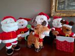 Lot van 6 kerstmannen waarvan 5 zingen en dansen, Ophalen
