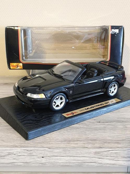 1:18 Maisto Ford Mustang GT Cabriolet, Hobby & Loisirs créatifs, Voitures miniatures | 1:18, Comme neuf, Voiture, Maisto, Enlèvement ou Envoi