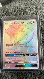 Marshadow gx rainbow pokemon kaart, Ophalen of Verzenden, Gebruikt