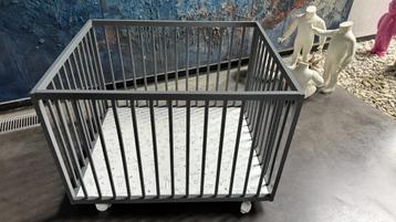 Babypark op wieltjes, in hoogte verstelbaar. +50% KORTING! beschikbaar voor biedingen